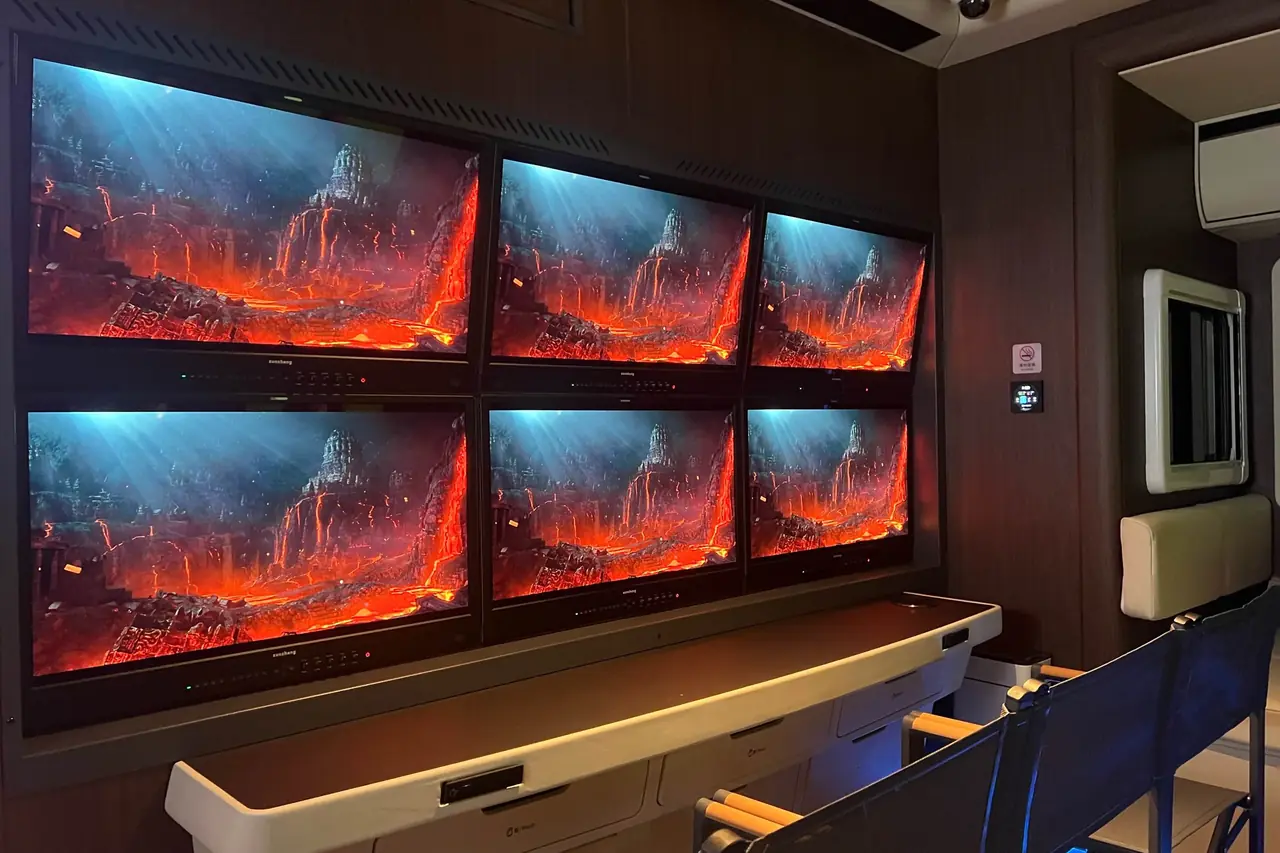 Cinematography Monitoring Wall