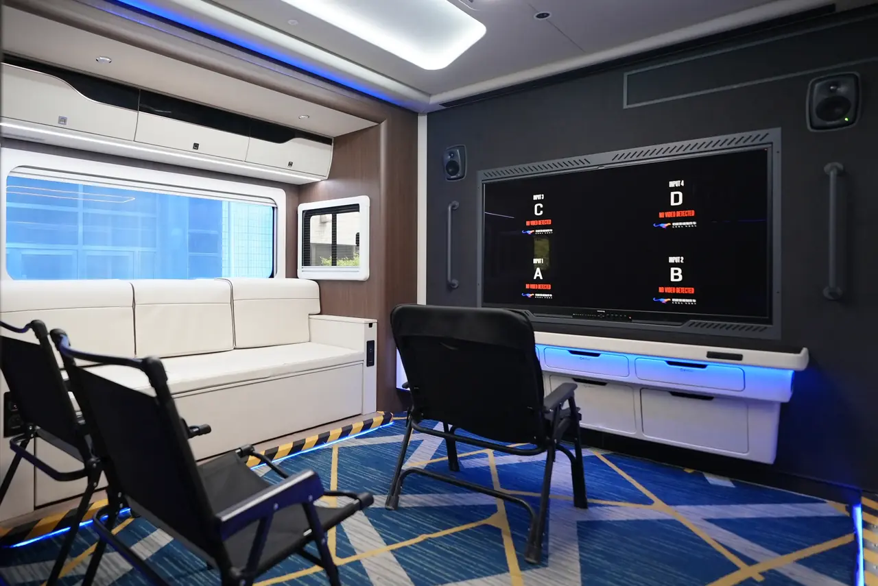 Director Monitoring Wall